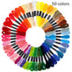 50colors embroidery thread