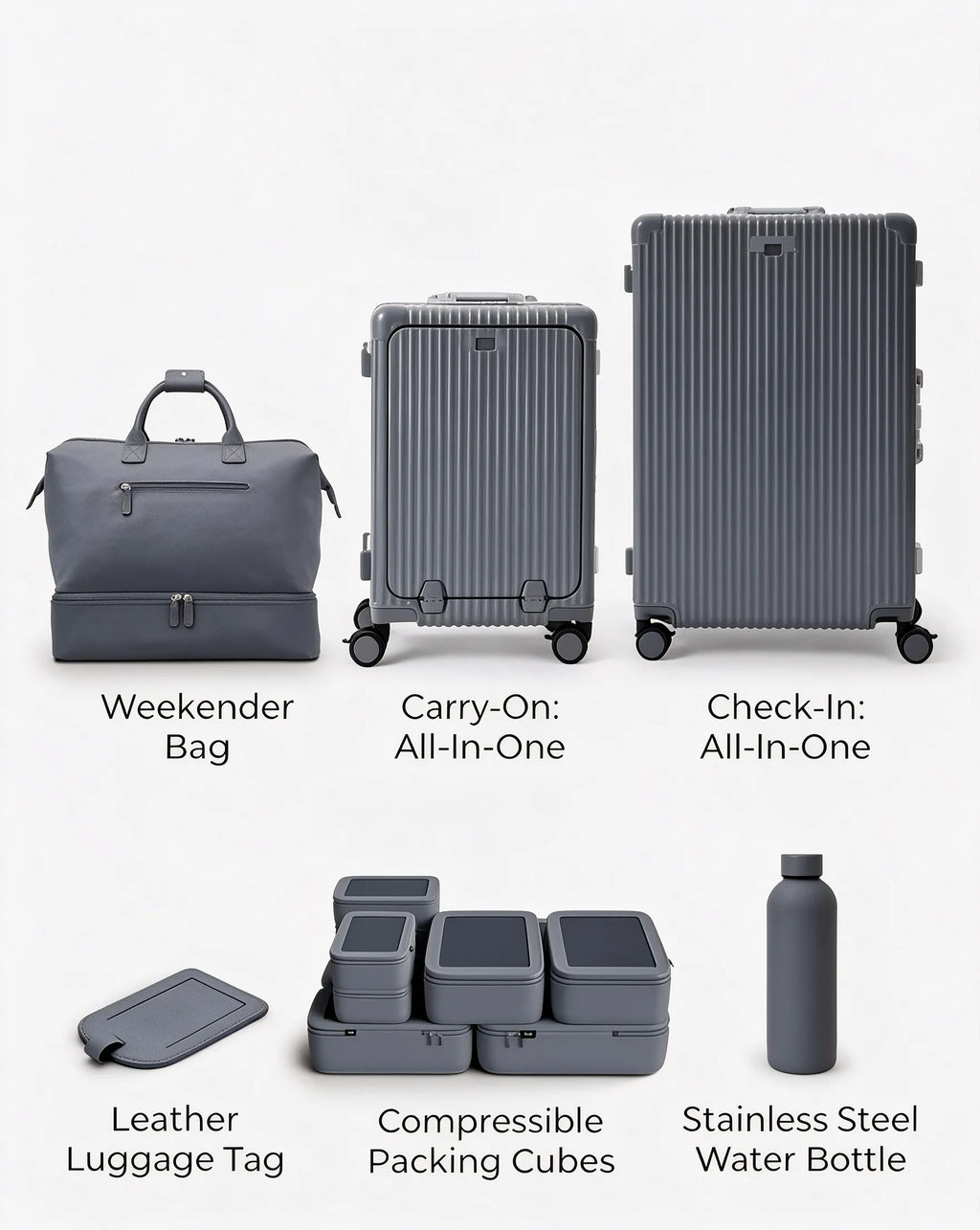 🎉 Vente Anniversaire 🎉 Pack Voyage d'Été 6.0 | Économisez plus avec le set de bagages ultime
