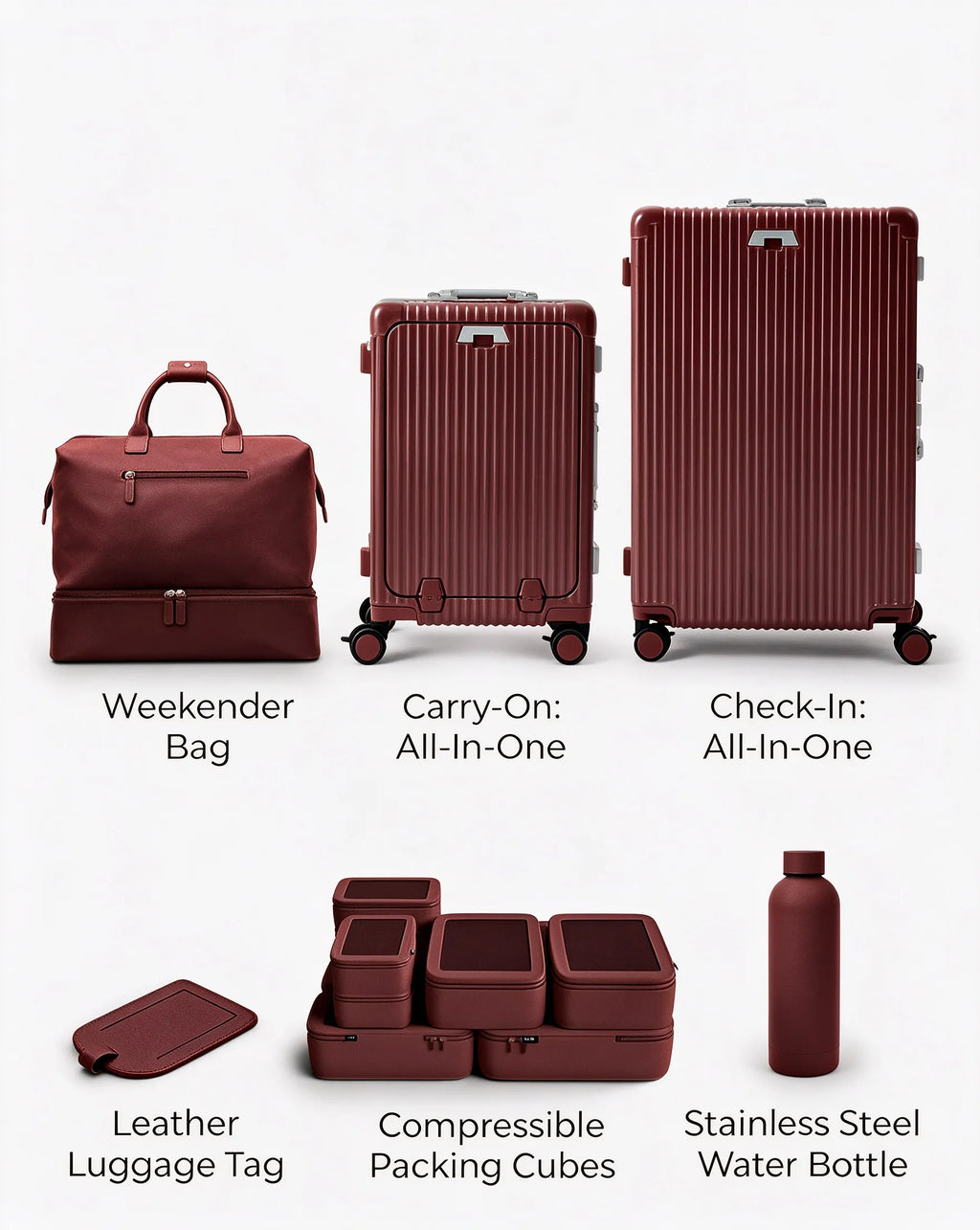 🎉 Vente Anniversaire 🎉 Pack Voyage d'Été 6.0 | Économisez plus avec le set de bagages ultime