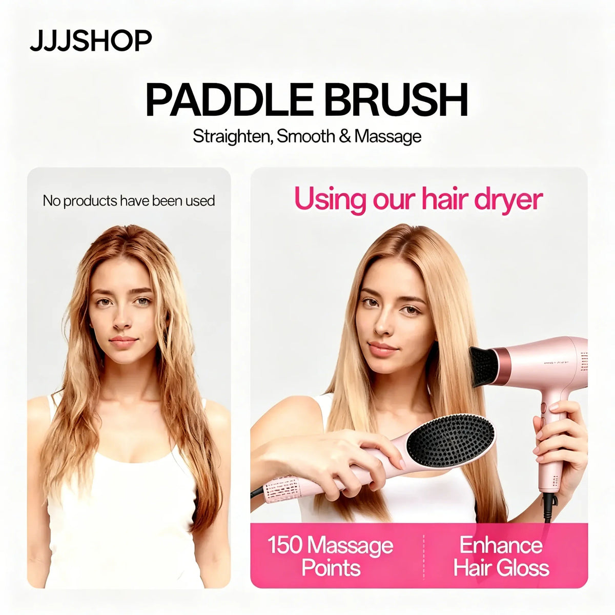 6-in-1 Air-Styler-Set – Ionenföhn, automatischer Lockenstab & Warmluftbürste