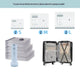 6pcs with Electric Pump