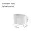 Small Size White Transparent