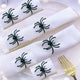 Alloy Swimming Black Spider
