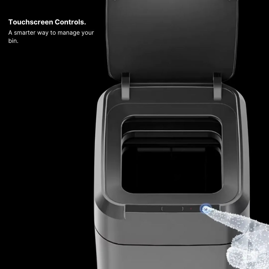 JJJSHOP™ 17L – Intelligenter Mülleimer mit Touchscreen und automatischer Versiegelung