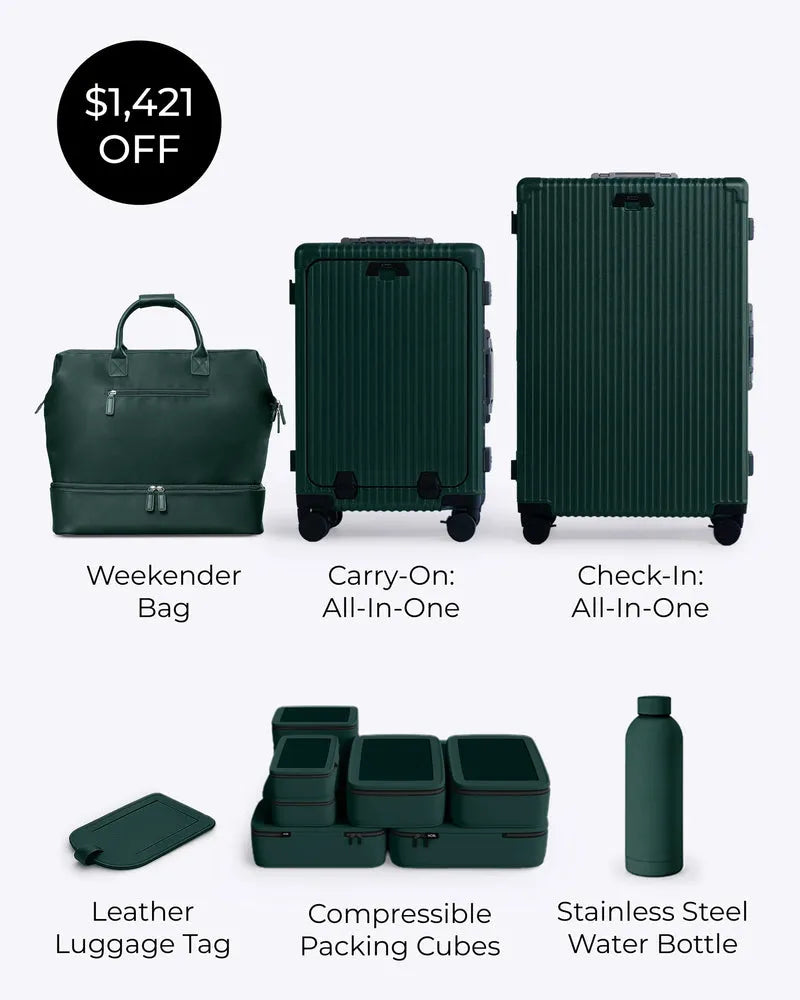 🎉 Vente Anniversaire 🎉 Pack Voyage d'Été 6.0 | Économisez plus avec le set de bagages ultime