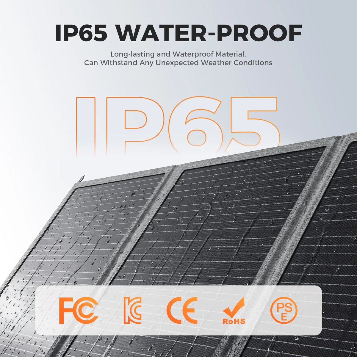 400W Foldable Solar Panel 41V 10A - Portable Off-Grid Charger for Camping RV & Home Backup, 23.5% ETFE High-Efficiency, Waterproof Dust-Resistant, Adjustable 8F Bracket, XT60/Anderson Ready