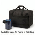 Exklusiver Bonus: Tragbare Solar-Luftpumpe mit Tragetasche