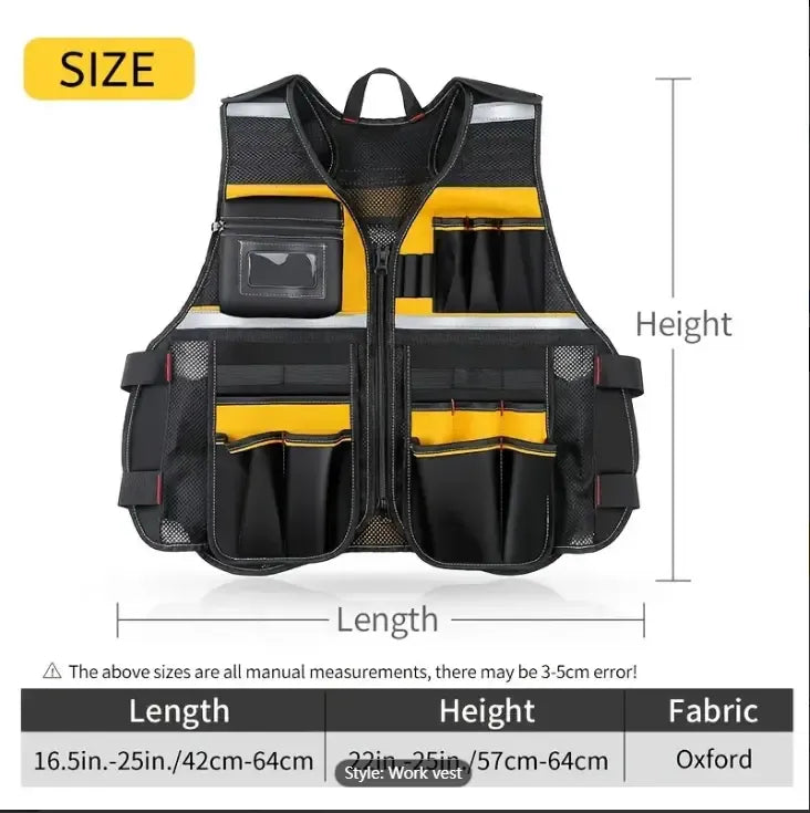 Cadeau gratuit🎁Cadeau exclusif : Gilet d'électricien réfléchissant haute résistance