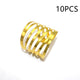 Imitation Gold 10pcs