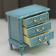 Short Chest Of Drawers Blue