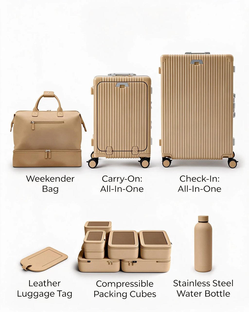 🎉 Vente Anniversaire 🎉 Pack Voyage d'Été 6.0 | Économisez plus avec le set de bagages ultime