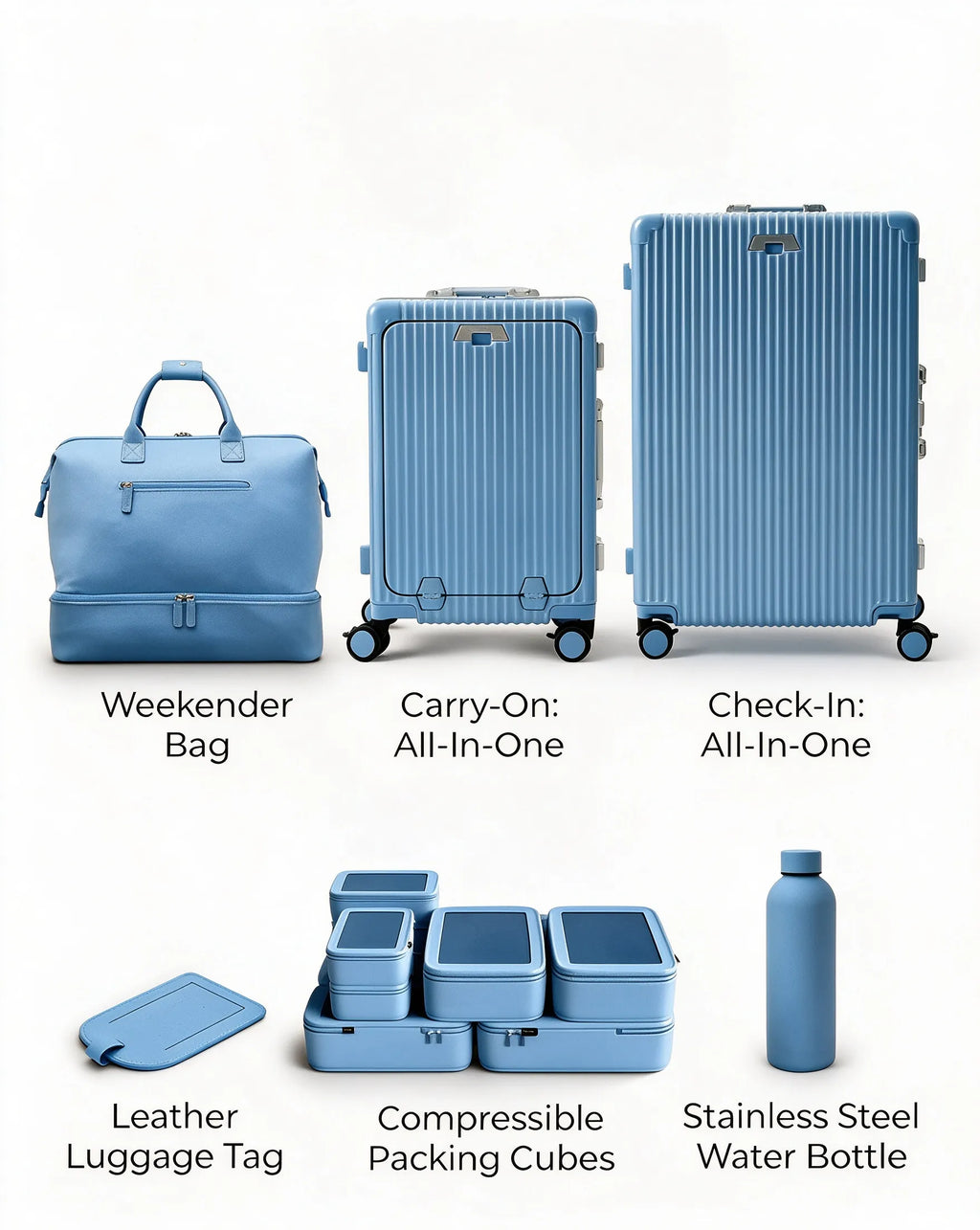 🎉 Vente Anniversaire 🎉 Pack Voyage d'Été 6.0 | Économisez plus avec le set de bagages ultime