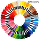 100colors embroidery thread