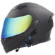 Matte Black - Iridium Blue Visor
