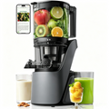 Premium 3-in-1 Cold Press Juicer | 6" Wide Feed Chute • Self-Precut • Brushless Motor • BPA-Free