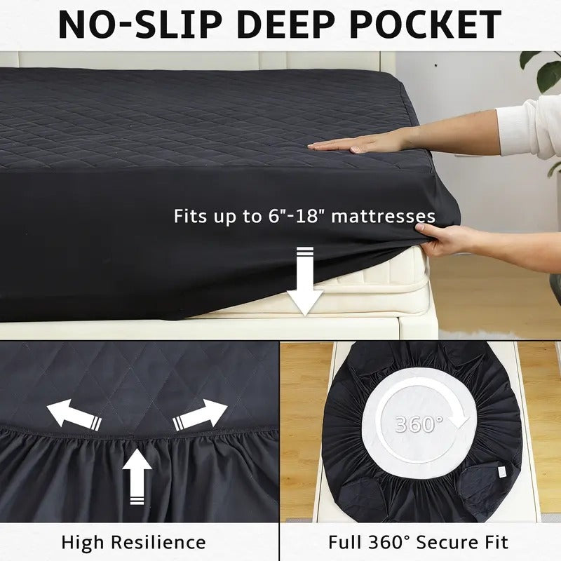 🎁 Cadeau exclusif : protège-matelas imperméable et résistant aux taches