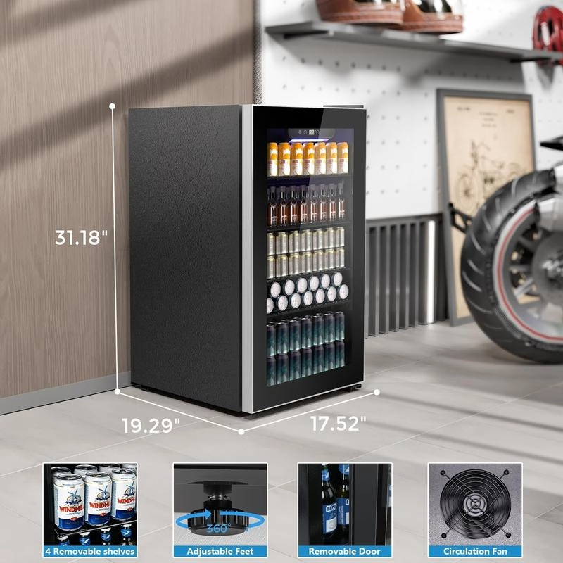 LPMCAZD Getränkekühlschrank und Kühler