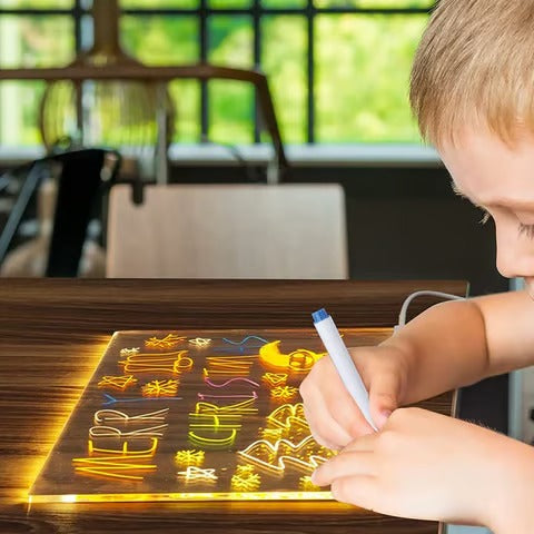 ✨LED-anteckningstavla med färger🎨