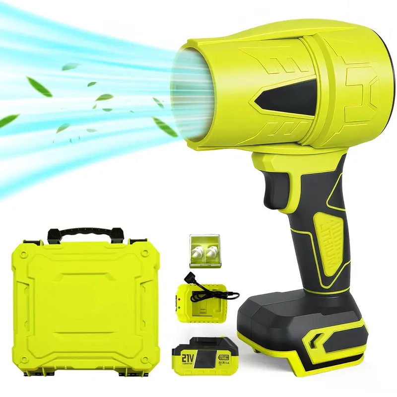 🔥Promotion exceptionnelle : -49 % sur le souffleur de feuilles Turbo Jet | Souffleur de feuilles sans fil pour feuilles de jardin