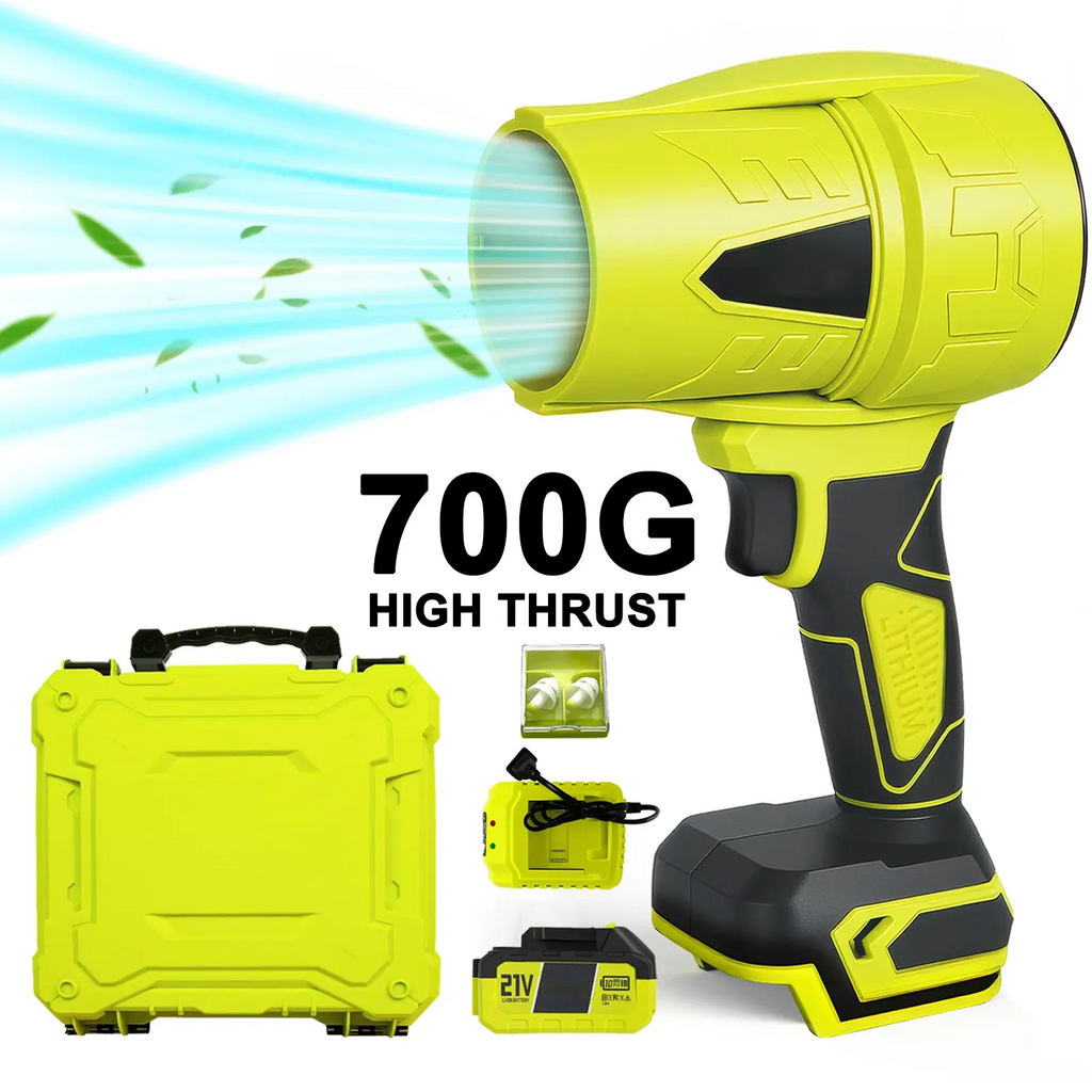🔥Promotion exceptionnelle : -49 % sur le souffleur de feuilles Turbo Jet | Souffleur de feuilles sans fil pour feuilles de jardin