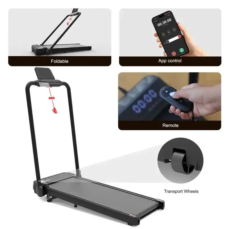 2-in-1-Laufband für unter den Schreibtisch – tragbar und leise