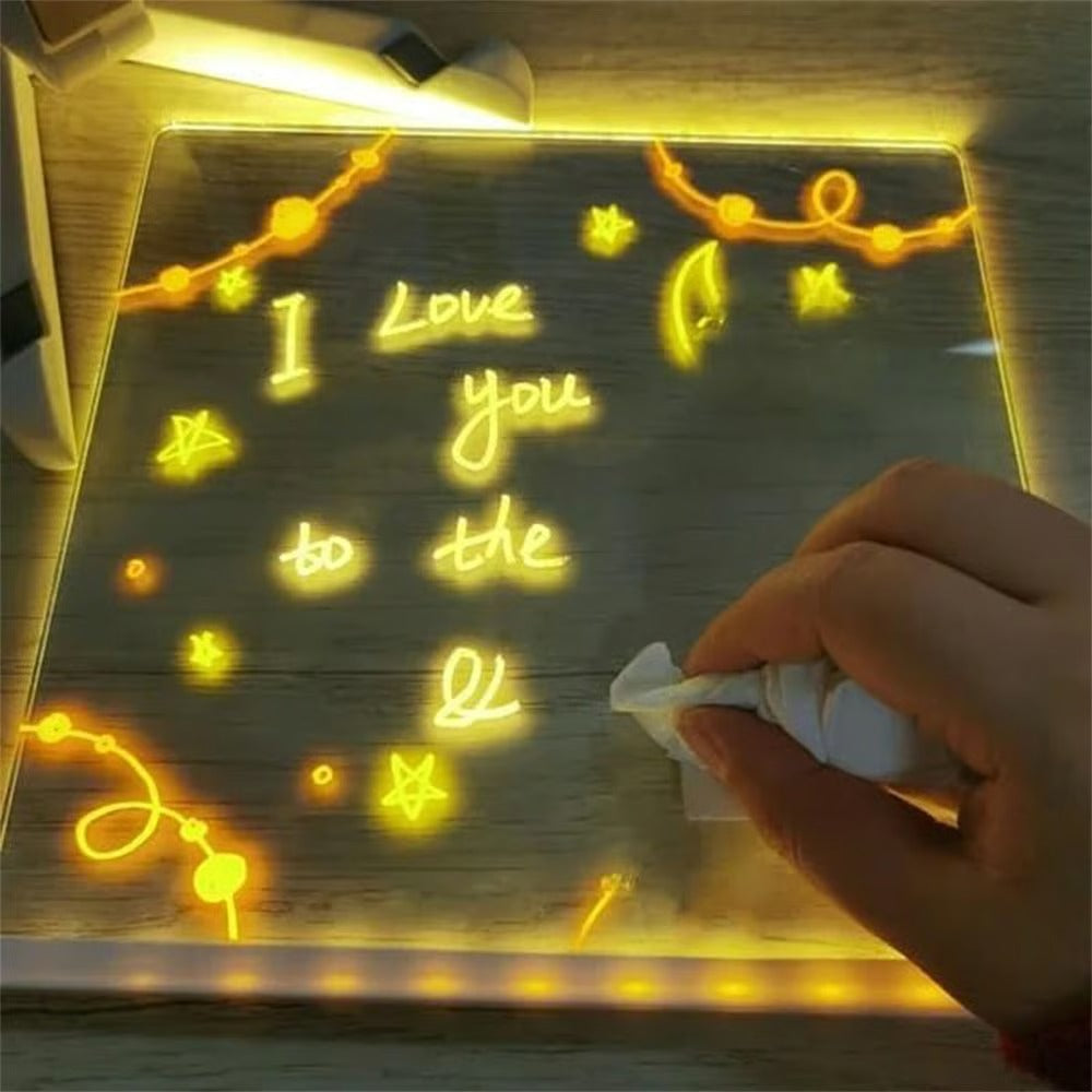 ✨LED-anteckningstavla med färger🎨